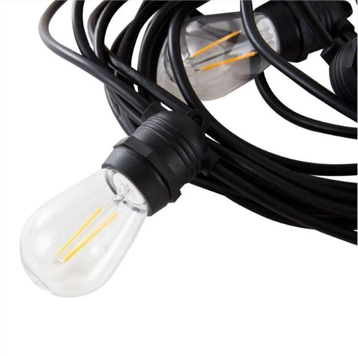 48FT S14 Dimmable String Lights